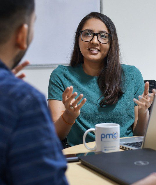 PMC giving professional services