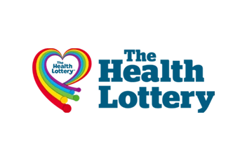 The health lottery logo
