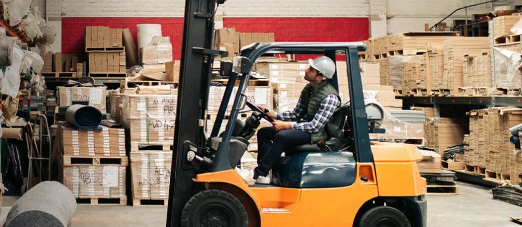 Men in the warehouse