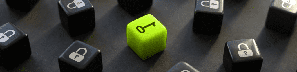Keys on the desk