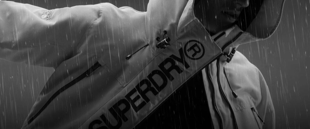 Men in Superdry clothing