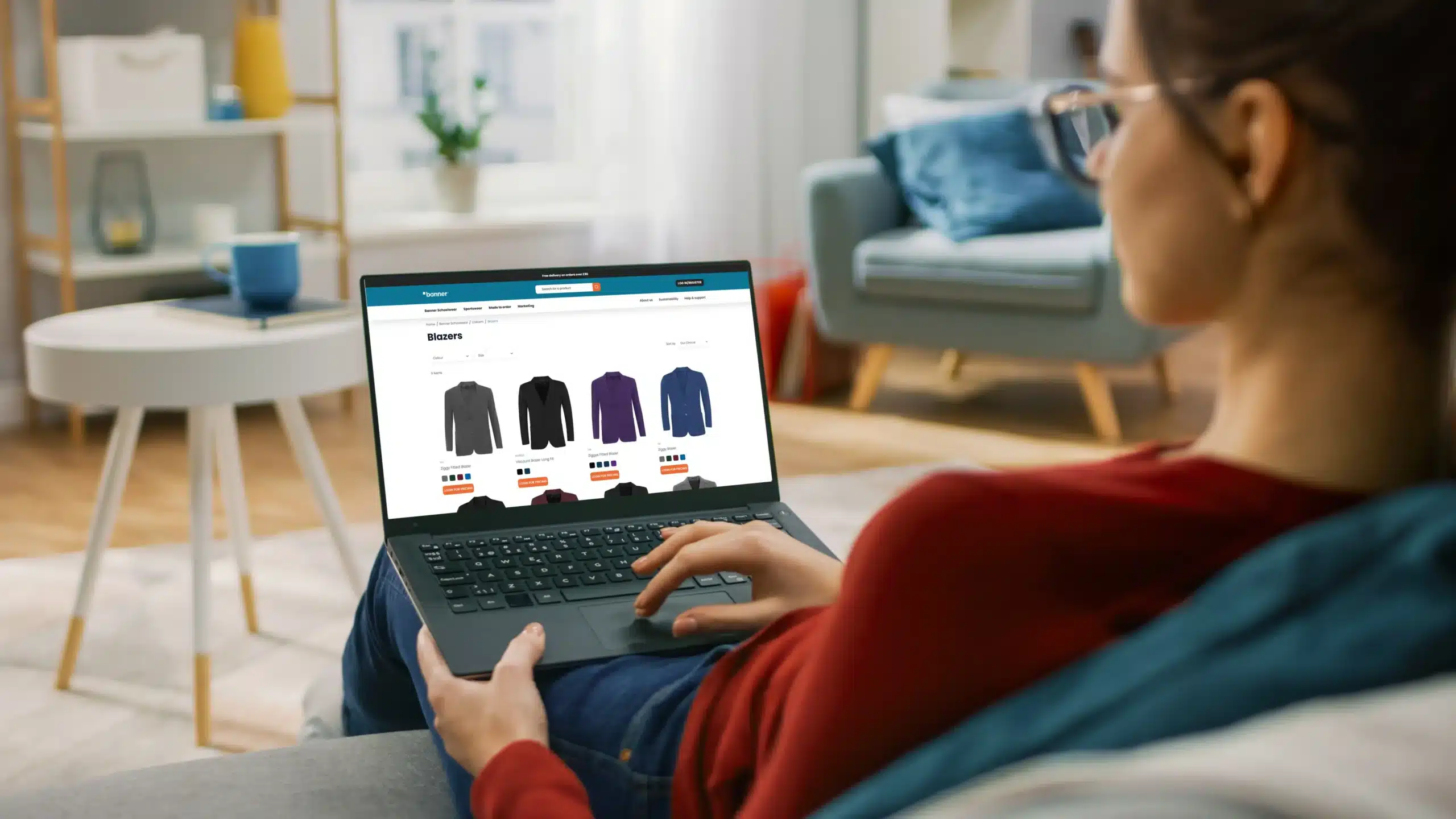 Online shopping banner