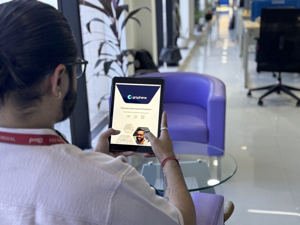 Graphene tablet mockup