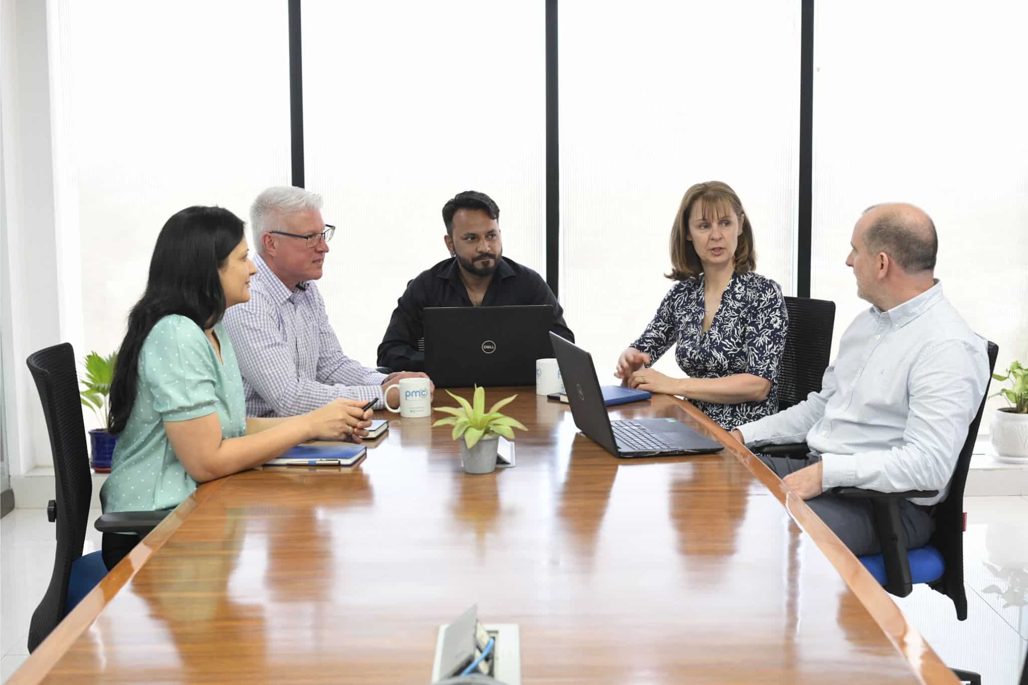 PMC employee meeting