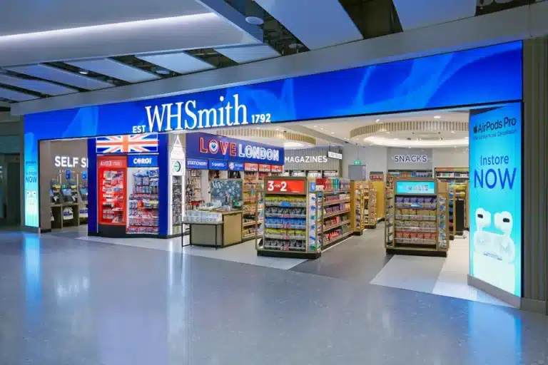 Wh Smith store front